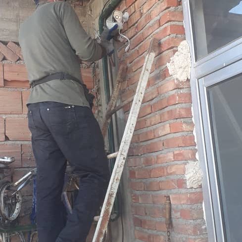 نمونه کار نصب دوربین