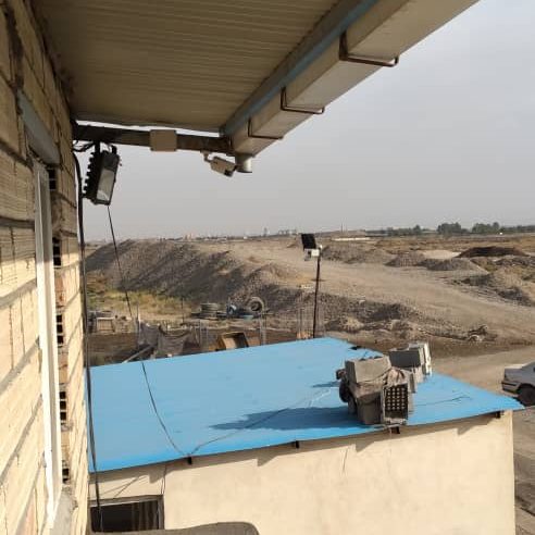 نمونه دوربین نصب شده