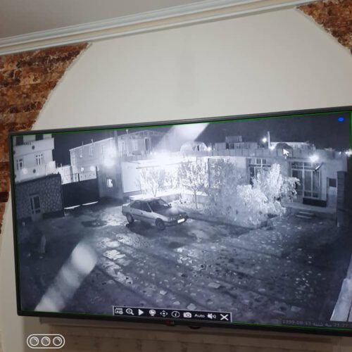 نمونه کار نصب دوربین مداربسته