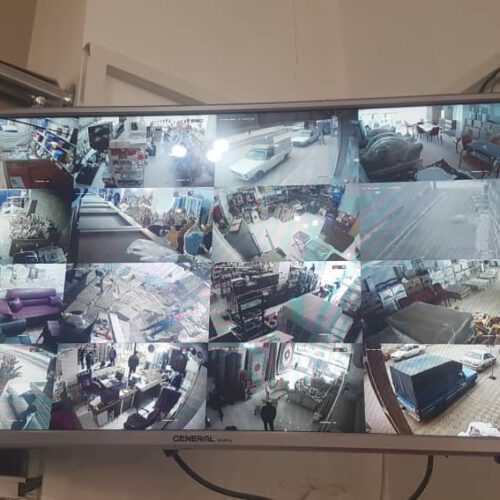 نمونه کار نصب دوربین مداربسته